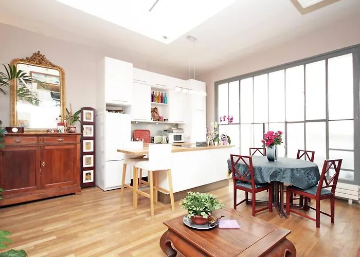 Exotic Loft In Montmartre + Terrace ! Apartmán Paříž