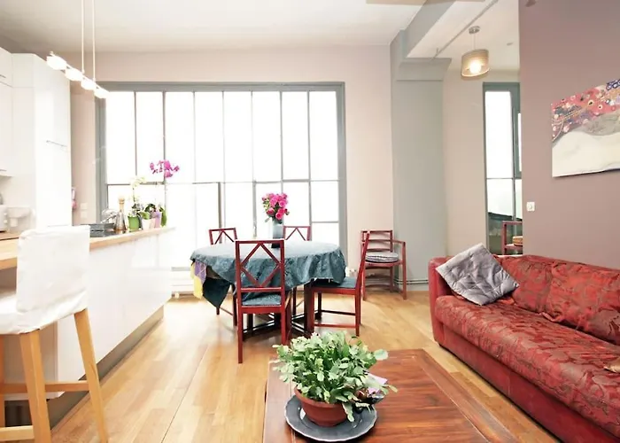 Exotic Loft In Montmartre + Terrace ! Apartmán