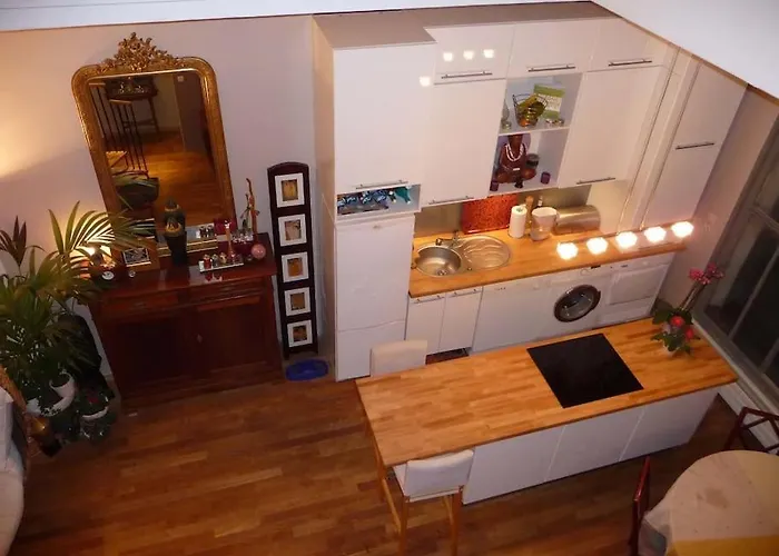 Apartmán Exotic Loft In Montmartre + Terrace ! Paříž